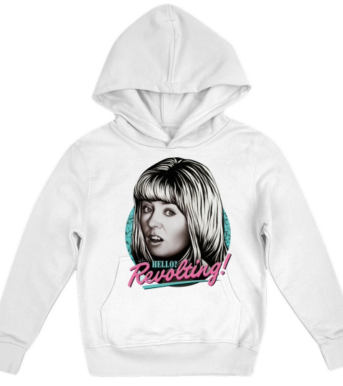 Hello Revolting Funny Art Kids Hoodie