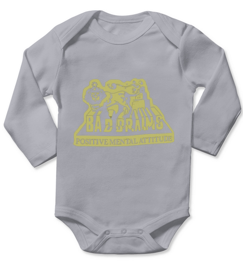 Positive Mental Attitude Bad Brains Long Sleeve Baby One-Piece