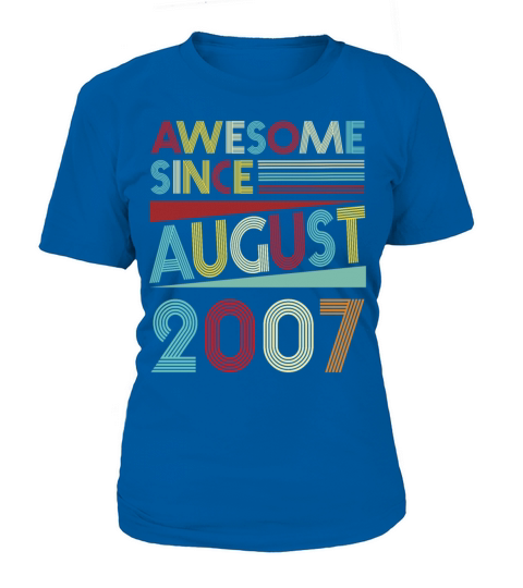 Vintage 12th Birthday Gifts Born In 2007 T-Shirts Women's T-Shirt