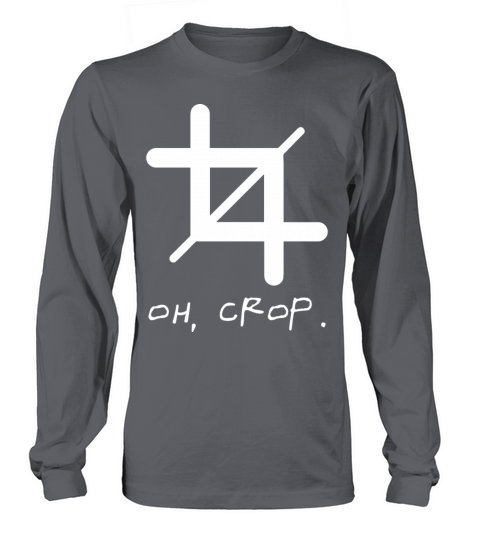 Photography Photographer Photo Cropping Crop Long sleeved Unisex