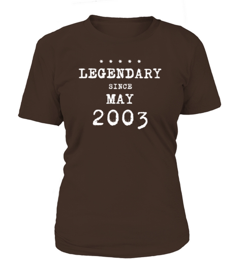 18th Birthday 18 Years 2003 May Women's T-Shirt