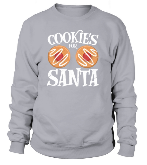 Christmas Cookies For Santa Women's Sweatshirt