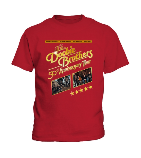 The Doobie Brothers 50th Anniversary Tour Kids T-Shirt