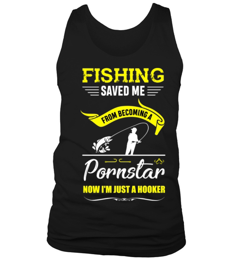 Fishing Fisherman Pornstar Hooker Angler Gift Men's Tank Top