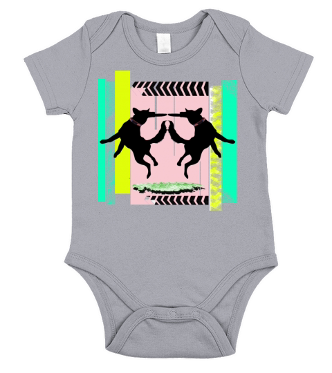 dog sport Short Sleeve Baby One-Piece