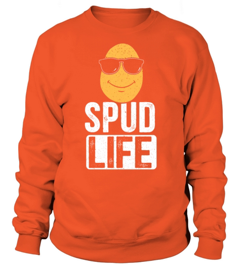 Spud Life Potato Vegan Root Vegetable Vegetarian Women's Sweatshirt