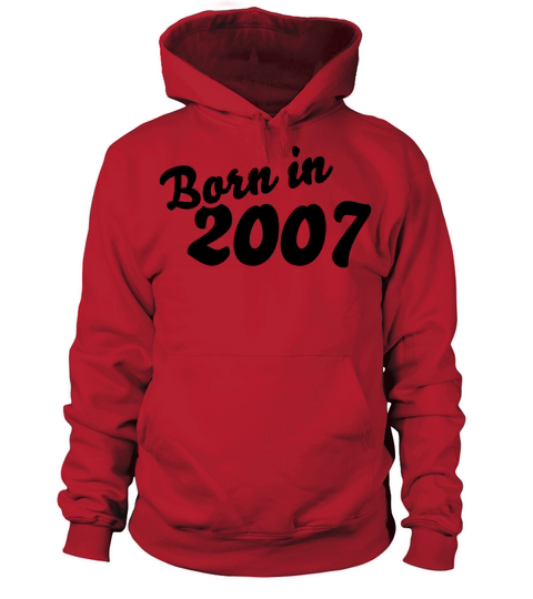 Born in 2007 Women's Hoodie