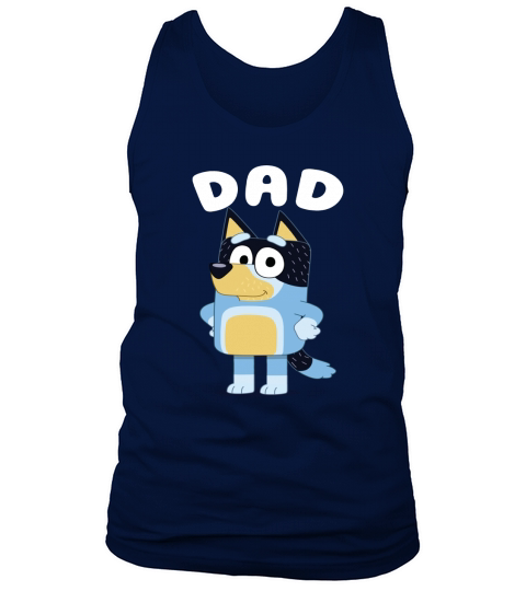 Vintage Bluey Dad Tank Top Unisex