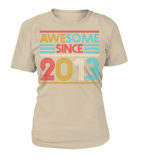 7th Birthday Gifts - Awesome Since 2013 Women's T-Shirt