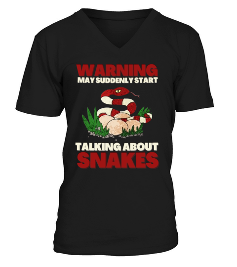 Herpetology Reptile And Amphibians Zoology Apparel Men's V-Neck T-shirt