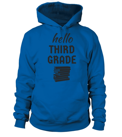 hello third grade Women's Hoodie