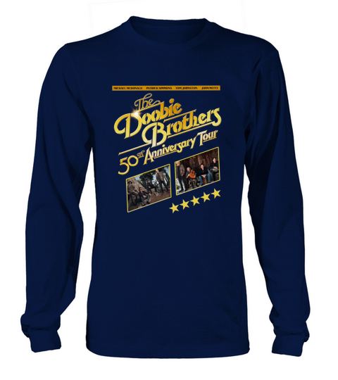 The Doobie Brothers 50th Anniversary Tour Long sleeved Unisex