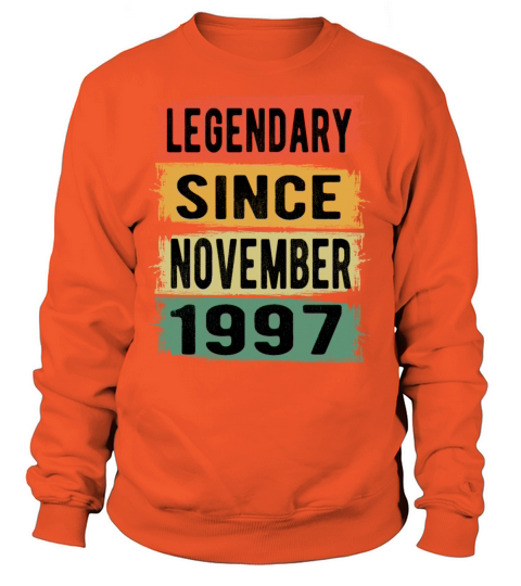 Birthday Gift November 1997 Women's Sweatshirt