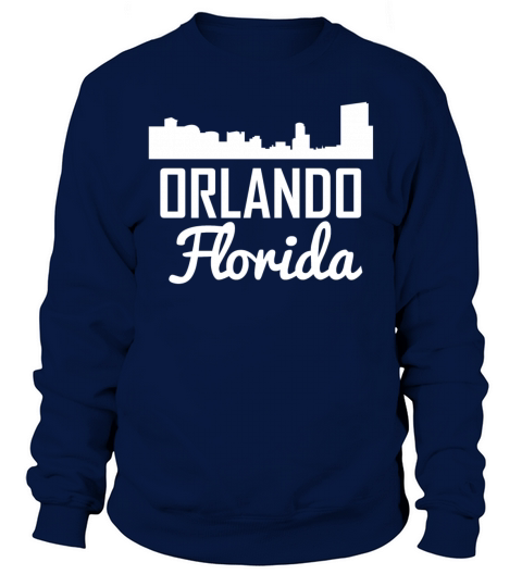 Orlando Florida Skyline Men's Sweatshirt