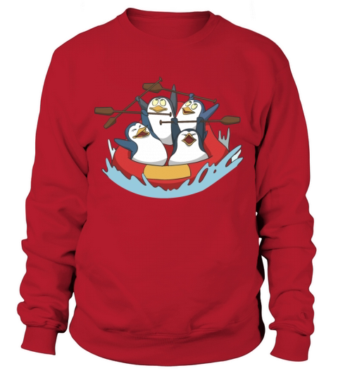 White water rafting paddle in the air Sweatshirt Unisex