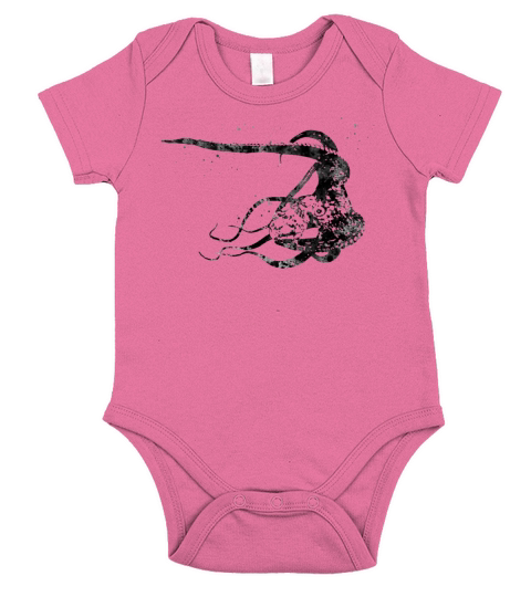 Octopus Short Sleeve Baby One-Piece