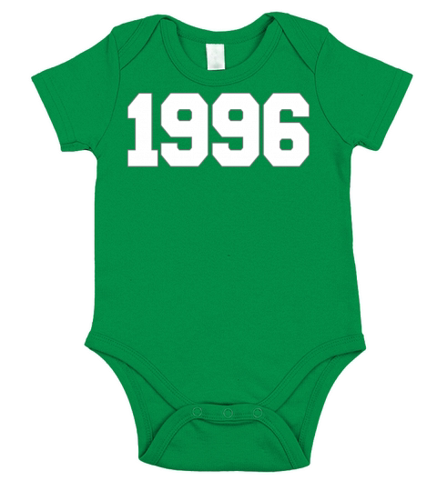 PLACE AND TIME - 1996 Short Sleeve Baby One-Piece