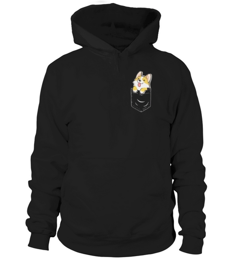 Corgi on your pocket Hoodie Unisex