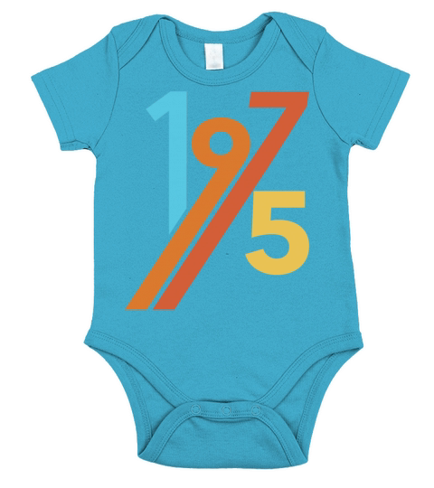 1975 Short Sleeve Baby One-Piece
