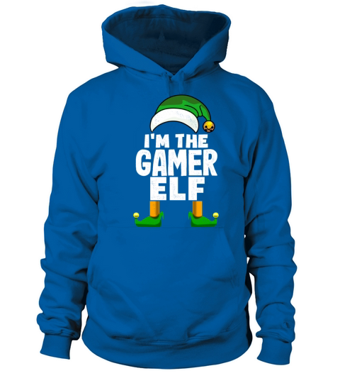 Im the gamer elf for christmas time Women's Hoodie