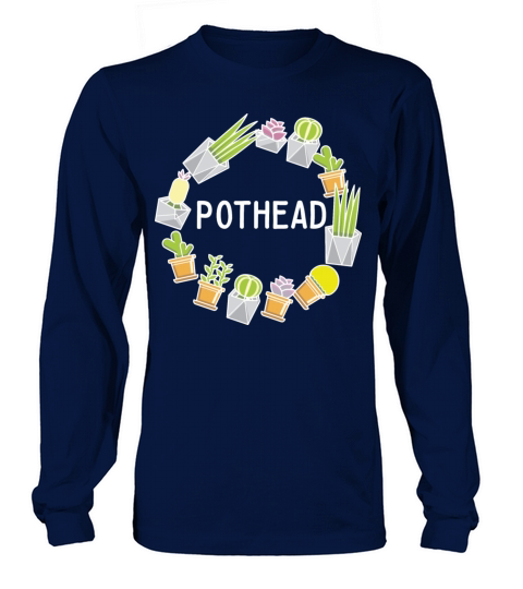 Pothead Succulent Cactus Cacti Gardening Gift Women's Long Sleeve