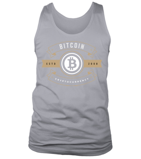 Bitcoin T-Shirt Vintage Men's Tank Top