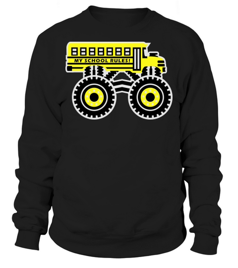 The Monsterous School Bus Men's Sweatshirt