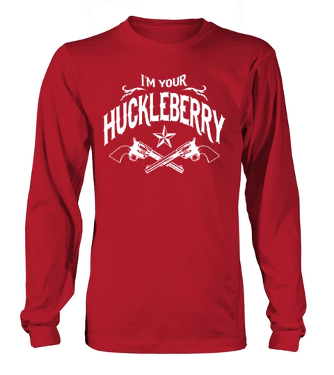 Im Your Huckleberry Men's Long Sleeve