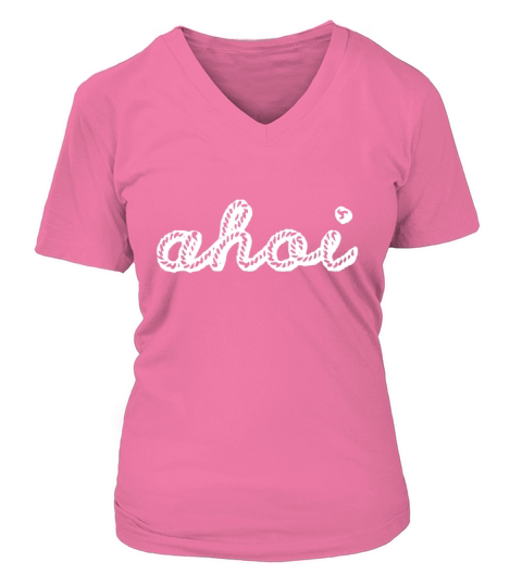 ahoi Women's V-Neck T-shirt