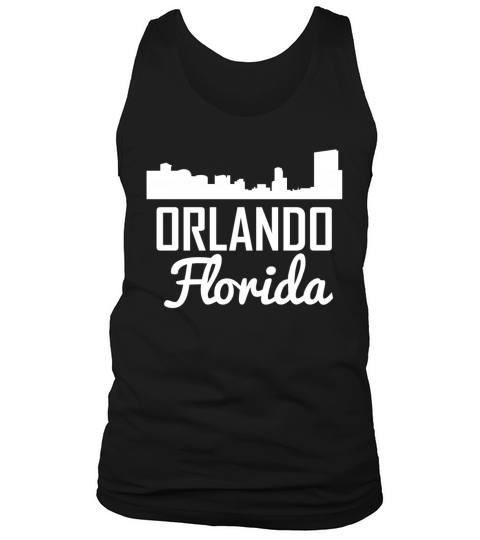 Orlando Florida Skyline Men's Tank Top