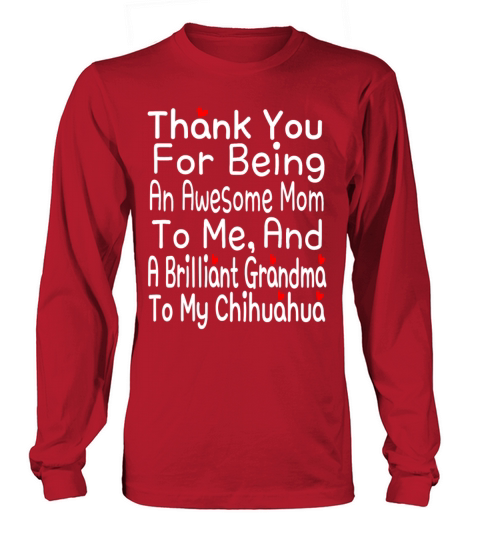 Thank You For Being An Awesome Mom To Me And A Bri Men's Long Sleeve
