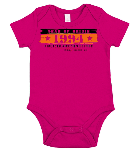 Year of Origin 1994 Short Sleeve Baby One-Piece