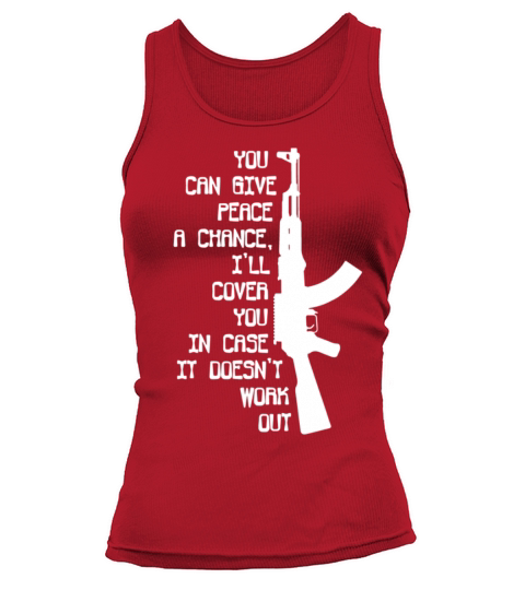 Funny MILITARY Women's Tank Top
