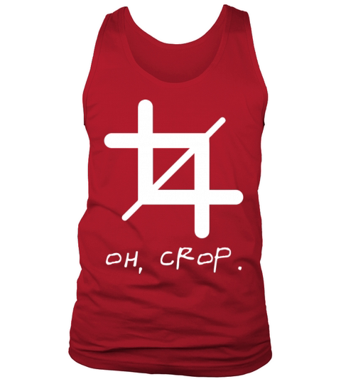 Photography Photographer Photo Cropping Crop Tank Top Unisex