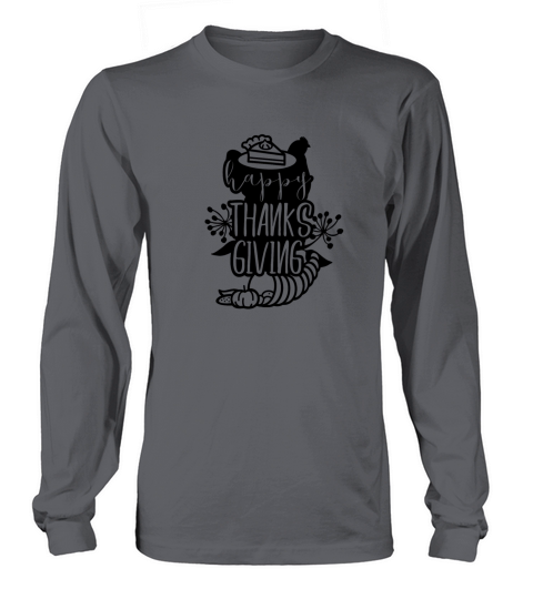 Happy Thanksgiving Pumpkin Pie Slice Women's Long Sleeve