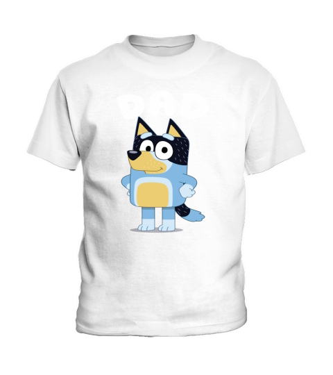 Vintage Bluey Dad Kids T-Shirt