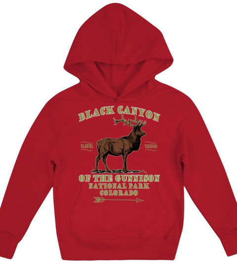 BLACK CANYON of the GUNNISON National Park Colorad Kids Hoodie