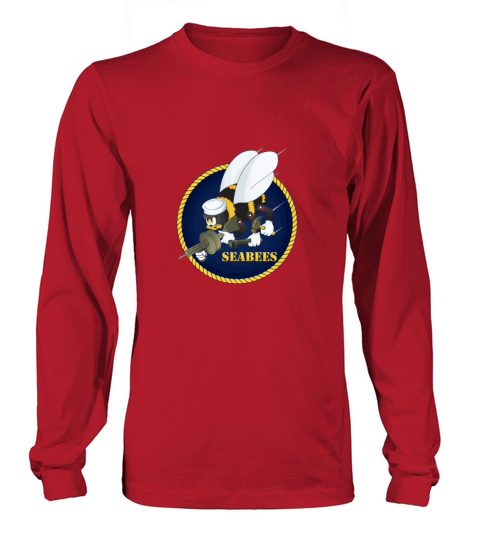 Us Navy Seabees Women's Long Sleeve