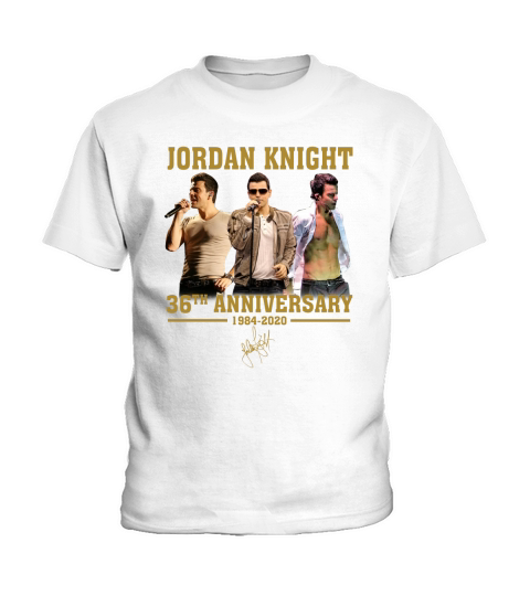 JORDAN KNIGHT 36TH ANNIVERSARY Kids T-Shirt