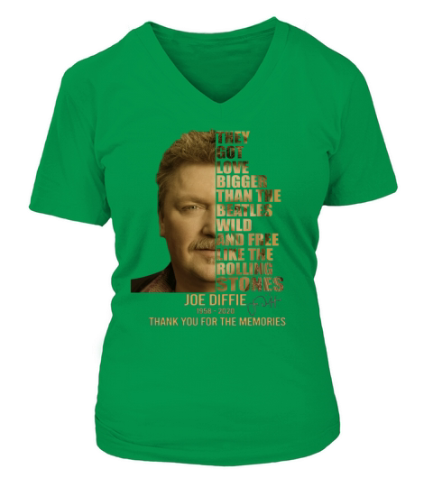 Joe Diffie vintage quote V-neck T-Shirt Woman