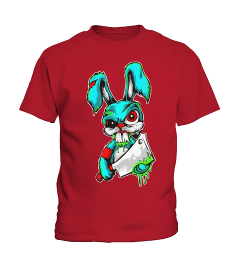 Monster Rabbit Funny T Shirt Kids T-Shirt