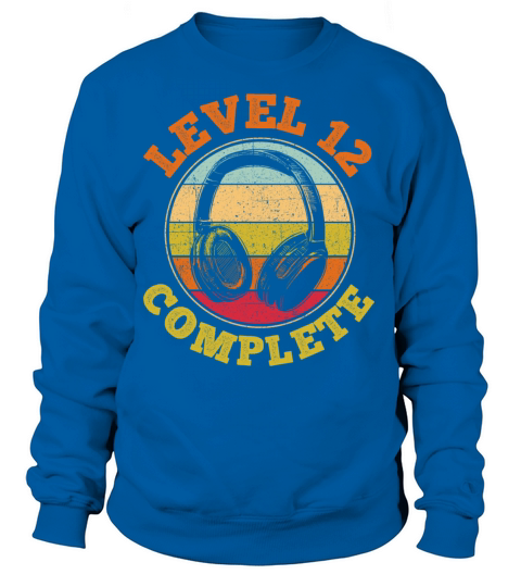 12th Birthday Video Gamer Level 12 Complete Women's Sweatshirt