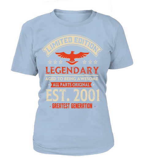 Limited Edition Legendary Est 2001 Women's T-Shirt