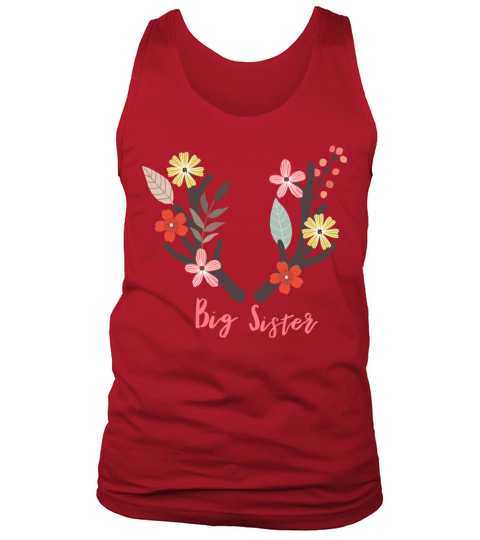 Big Sister Antler Men's Tank Top