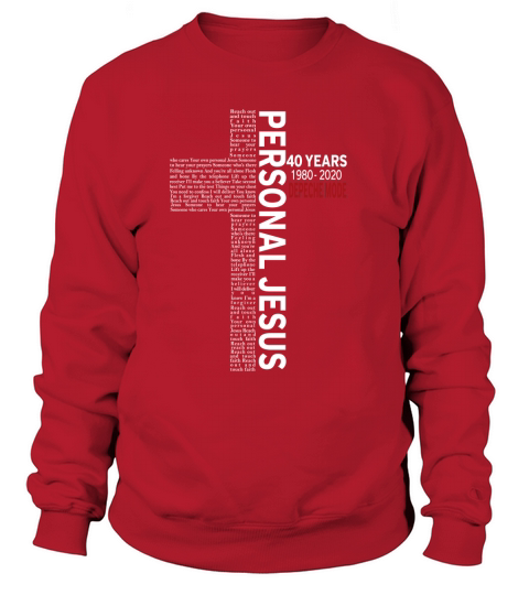 40 Years Of Depeche Mode Personal Jesus T-Shirt Sweatshirt Unisex