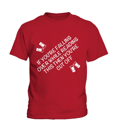 If Youre Falling Over While Reading Shirt Kids T-Shirt