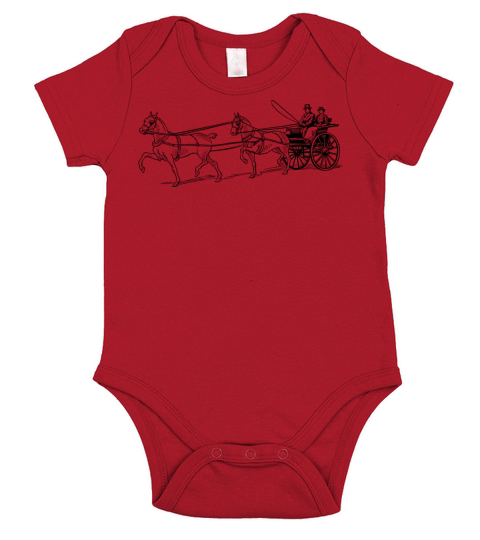 Tandem carriage Short Sleeve Baby One-Piece