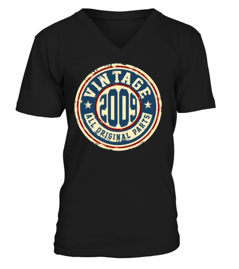 Vintage 2009 Men's V-Neck T-shirt