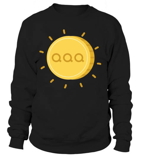 QQQ Funny Coin Women's Sweatshirt