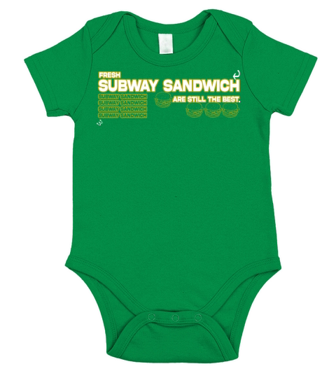 SUBWAY SANDWICH Short Sleeve Baby One-Piece